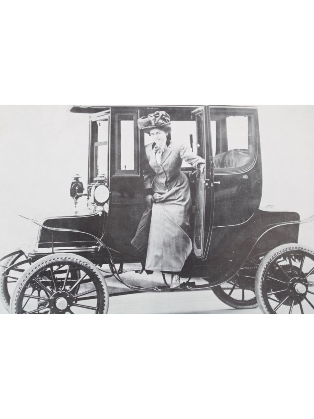 1908 Gasoline Engine Car Photo Repro Print DPA Series 94810